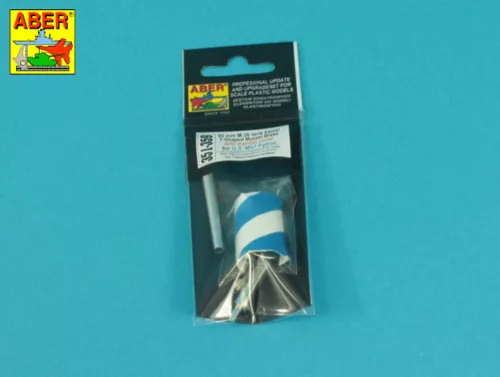 Aber Models 1:35 90 mm barrel Y-Shaped Muzzel Brake with mantlet for M47