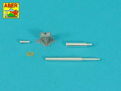 Aber Models 1:35 90 mm barrel Y-Shaped Muzzel Brake with mantlet for M47