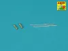 Aber Models 1:35 Set of 2 barrels for U.S cal .50 Browning M2 HB