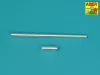 Aber Models 1:35 Barrel 85mm D-70 without muzzle brake for Soviet gun ASU-85