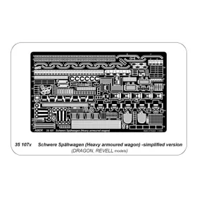   Aber Models 1:35 Schwere Spähwagen (Heavy armoured wagon) - simplified version