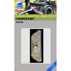 Bronco Models 1:35 Canvas Cover For Limber No.27