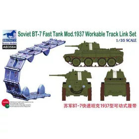   Bronco Models 1:35 Soviet BT-7 Fast Tank Mod.1937 Workable Track Link Set