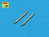 Aber Models 1:48 2 Barrels for German Tank MG 34