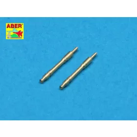 Aber Models 1:48 2 Barrels for German Tank MG 34
