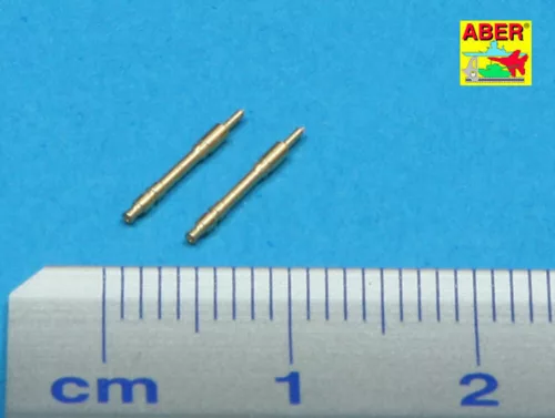 Aber Models 1:48 2 Barrels for German Tank MG 34