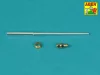 Aber Models 1:72 Barrel 88mm to King Tiger-Porsche late, Serienearly, Jagdpanther middle