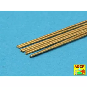 Aber Models Brass round rods 0,6mm