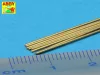 Aber Models Brass round rods 0,6mm
