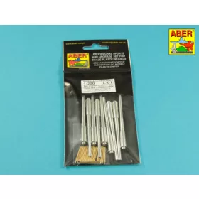   Aber Models 1:200 Main Armament for US battleship Iova or Missouri 406mm x9, 127mm x20
