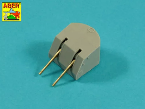 Aber Models 1:200 Main Armament for US battleship Iova or Missouri 406mm x9, 127mm x20
