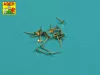 Aber Models 1:200 Set of 20 pcs 40 mm Bofors Mk.1 barrels for US Navy ships