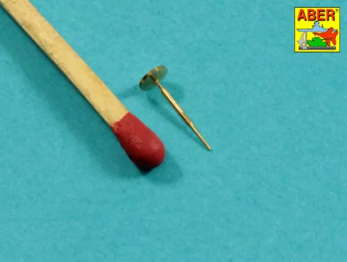 Aber Models 1:200 Set of 20 pcs 40 mm Bofors Mk.1 barrels for US Navy ships