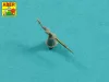 Aber Models 1:200 Set of 20 pcs 40 mm Bofors Mk.1 barrels for US Navy ships