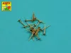 Aber Models 1:200 Set of 20 pcs 20 mm L/70 Oerlikon Mk.10 barrels for US Navy ships