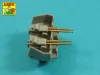 Aber Models 1:200 Set of 20 pcs 20 mm L/70 Oerlikon Mk.10 barrels for US Navy ships