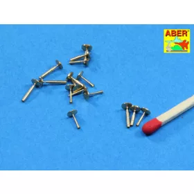 Aber Models 1:200 Set of barrels for pom-pom AA gun
