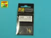 Aber Models 1:200 Set of 16 pcs 37 mm L/83 barrels SK C/30 for German ships