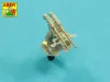 Aber Models 1:200 Set of 16 pcs 37 mm L/83 barrels SK C/30 for German ships