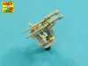 Aber Models 1:200 Set of 16 pcs 37 mm L/83 barrels SK C/30 for German ships