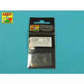   Aber Models 1:200 Set of 20 pcs 20 mm L/65 barrels C/38 for German ships