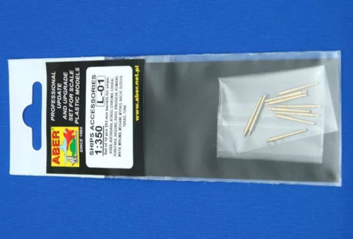 Aber Models 1:350 10 pcs 203mm barrels for Japan ships: Atago