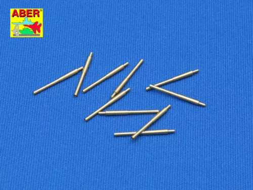 Aber Models 1:350 10 pcs 203mm barrels for Japan ships: Atago