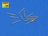 Aber Models 1:350 12 pcs 127 mm long barrels for Japan ships