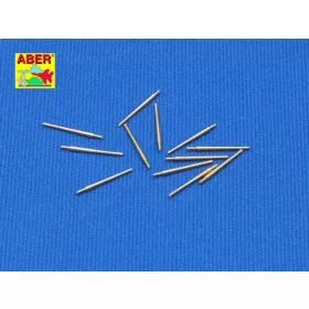 Aber Models 1:350 12 pcs 127 mm long barrels for Japan ships