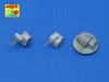 Aber Models 1:350 12 pcs 127 mm long barrels for Japan ships