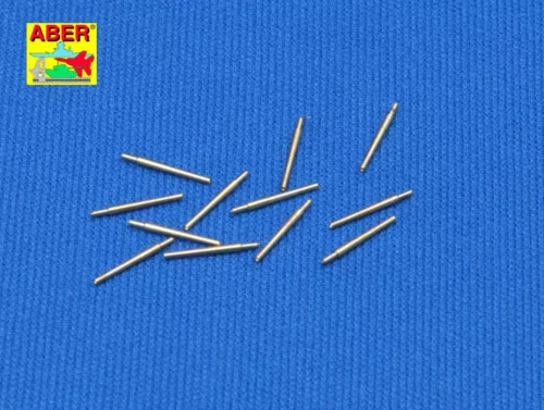 Aber Models 1:350 12 pcs 127 mm short barrels for Japan ships
