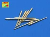 Aber Models 1:350 Set of 9 pcs 406 mm barrels Missouri