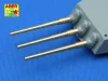 Aber Models 1:350 Set of 9 pcs 406 mm barrels Missouri
