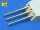 Aber Models 1:350 Set of 9 pcs 406 mm long barrels North Carolina