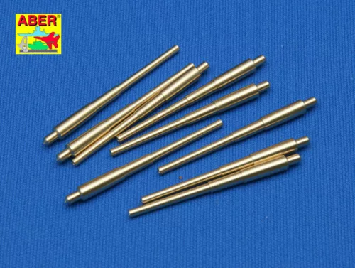 Aber Models 1:350 Set of 9 pcs 406 mm long barrels North Carolina