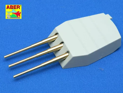 Aber Models 1:350 Set of 9 pcs 406 mm long barrels North Carolina