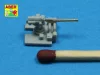 Aber Models 1:350 Set of pcs 127 mm barrels for U.S.Navy ships