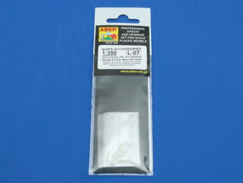 Aber Models 1:350 Set of pcs 127 mm barrels for U.S.Navy ships