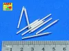 Aber Models 1:350 8 pcs 406 mm barrels for Nagato