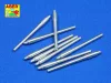 Aber Models 1:350 9 pcs 460 mm barrels for Yamato