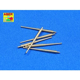 Aber Models 1:350 6 pcs 155 mm barrels for Yamato