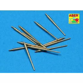 Aber Models 1:350 12 pcs 150 mm barrels for Bismarck