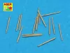 Aber Models 1:350 16 pcs 37 mm L/83 barrels SK C/30
