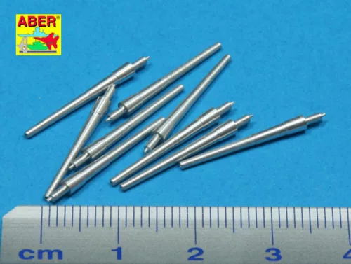 Aber Models 1:350 Set of 9 pcs 203 mm barrels for San Francisco type