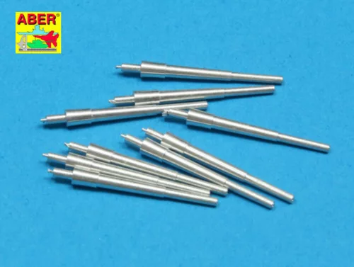 Aber Models 1:350 Set of 9 pcs 203 mm barrels for New Orleans type