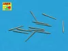 Aber Models 1:350 Set of 12 pcs 76,2 mm barrels for USN