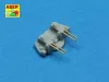 Aber Models 1:350 20 pcs 40 mm Bofors Mk.1 barrels