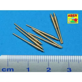 Aber Models 1:700 8 pcs 380 mm barrels for Bismarck
