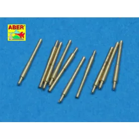 Aber Models 1:700 10 pcs 203 mm barrels for Atago