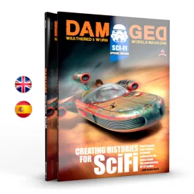 AK Interactive SPECIAL SCIFI. DAMAGED Book (Spanish)
